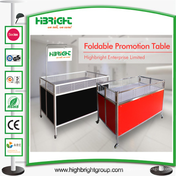 Table de promotion pliable